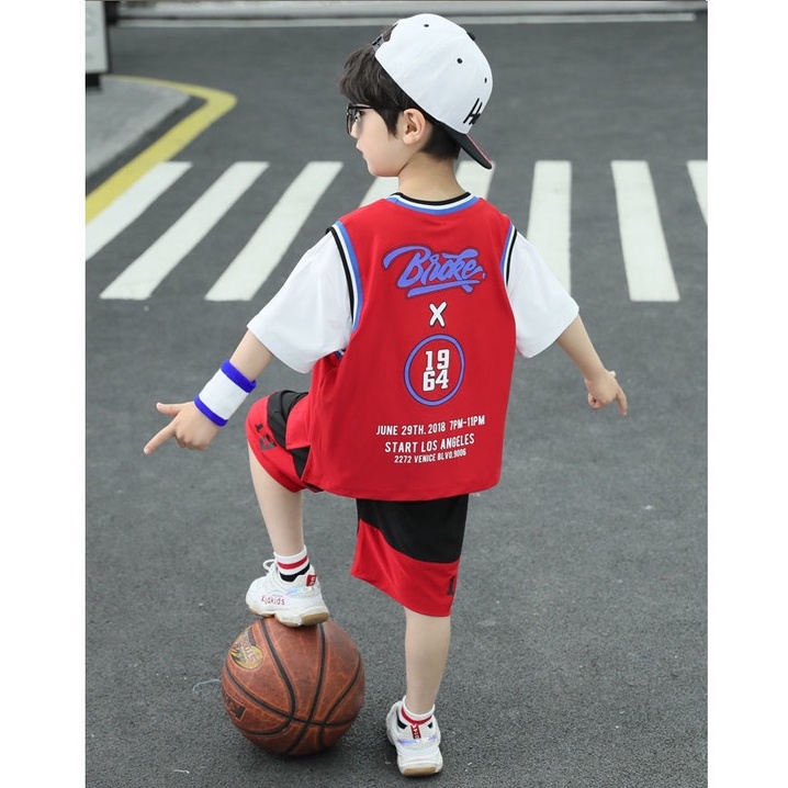 Setelan Anak Laki-laki Fethan Baju Anak Import Baju Olahraga Anak Ukuran 120-160 Usia 4-10 Thn