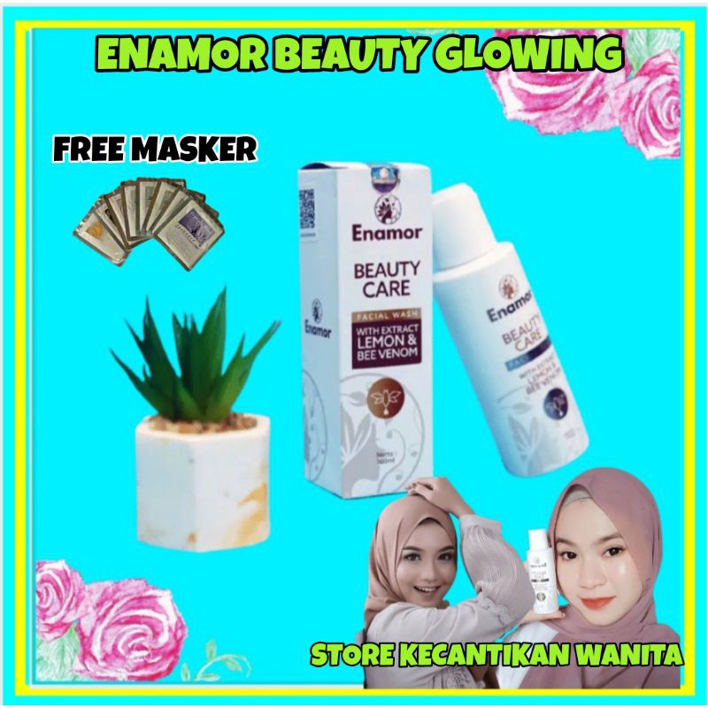 ENAMOR BEAUTY CARE PAKET FLEK ENAMOR ORIGINAL BPOM PEMBERSIH WAJAH PENGHILANG BEKAS JERAWAT BOPENG
