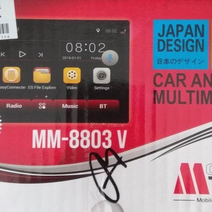 Head Unit Tv Mobil Mtech Mm-8803 Android & Full Hd+Kamera