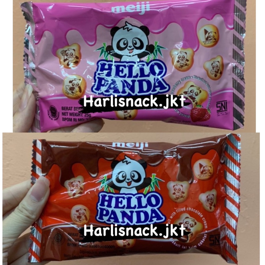 

25g Meiji Hello Panda Chocolate / Strawberry