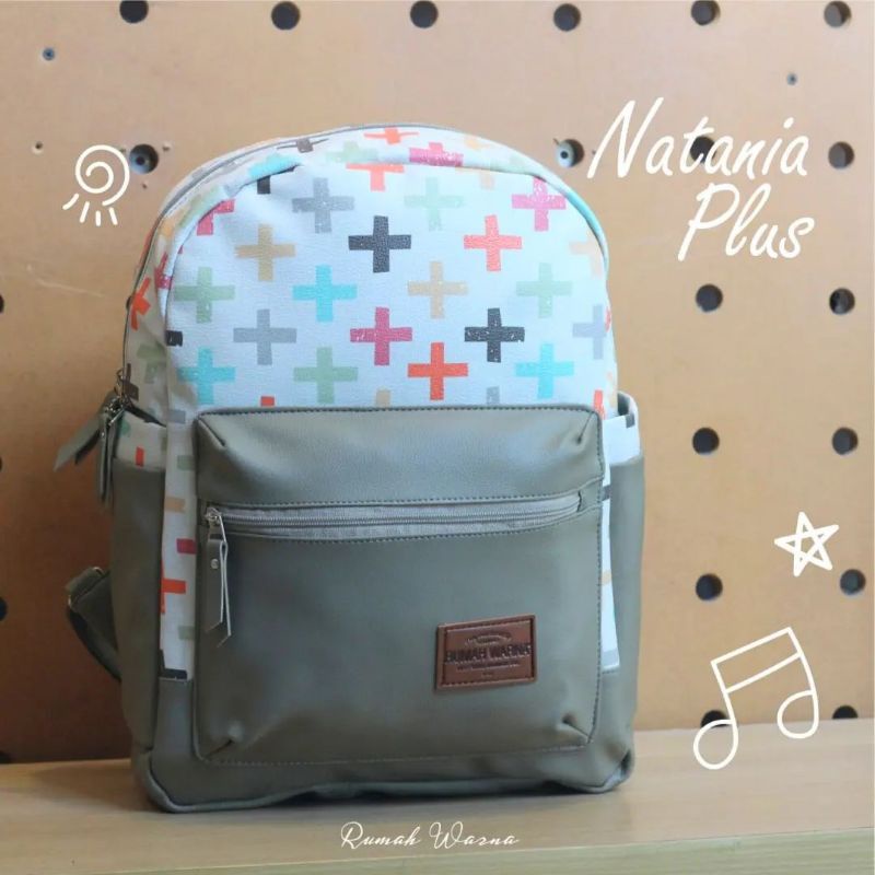 Tas Ransel Natania Plus Rumah Warna