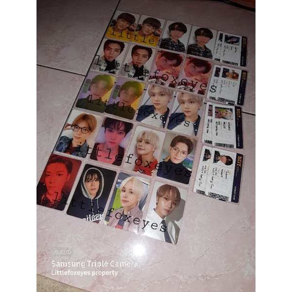 Photopack MD NCIT johnny haechan jungwoo taeil mark yuta jaehyun taeyong doyoung