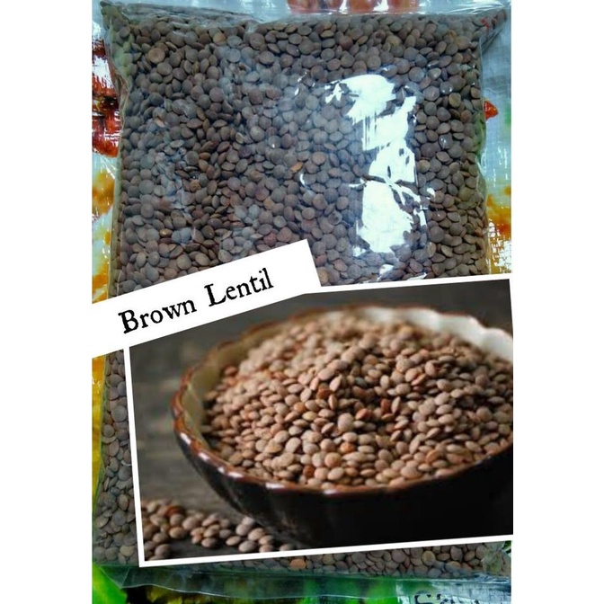 

Brown Lentil 100Gram / Lentil Coklat
