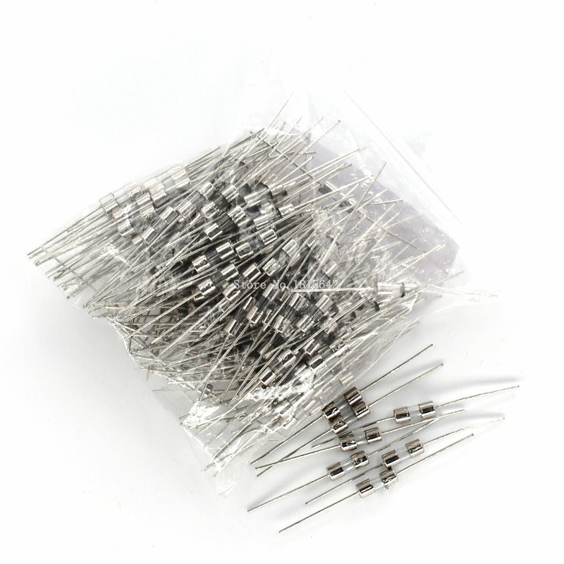 10pcs Sekring Kaca 3x10mm Dengan Pin 3.6x10mm 2 Pin 0.5a 1a 2a 3a 3.15a 5a 8a 10a 250v F0.5A-10A-F