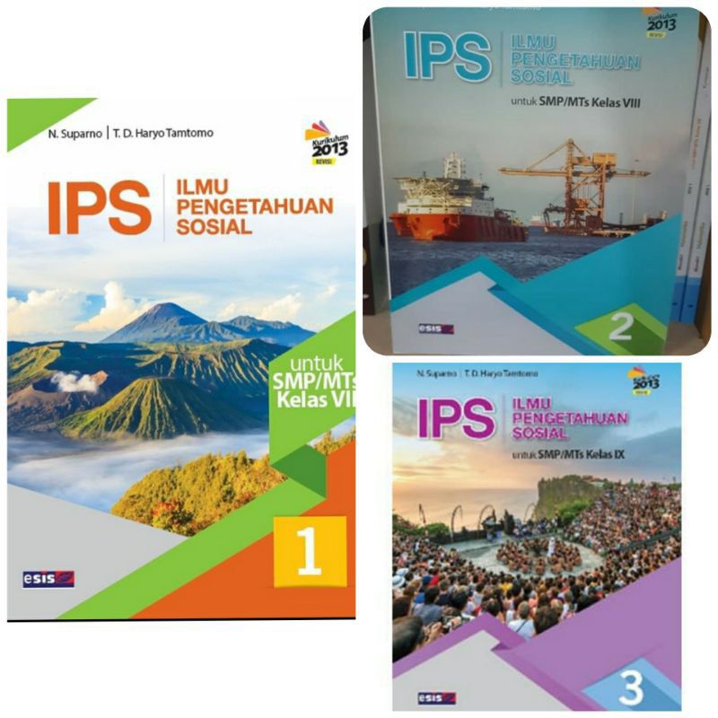 IPS Kelas 7 8 9 SMP kurikulum 2013 Revisi Esis