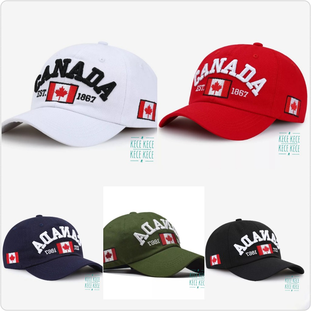 Topi Baseball Bordir Elegan