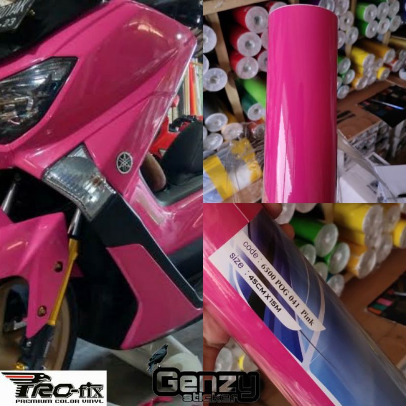 Sticker Skotlet Motor Pink Stiker Profix Murah Shopee Indonesia
