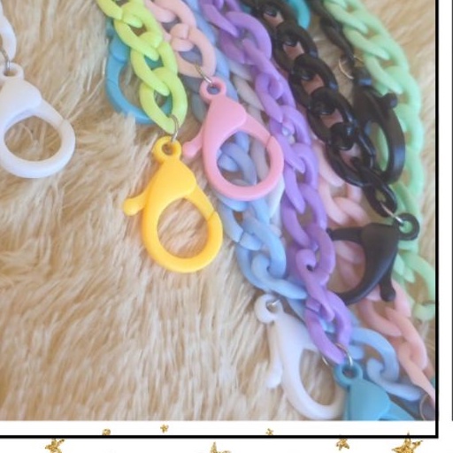 (HARGA PABRIK) STRAP MASK KOREA/KALUNG RANTAI BESAR KOREA/TALI RANTAI MASKER PREMIUM HARGA GROSIR