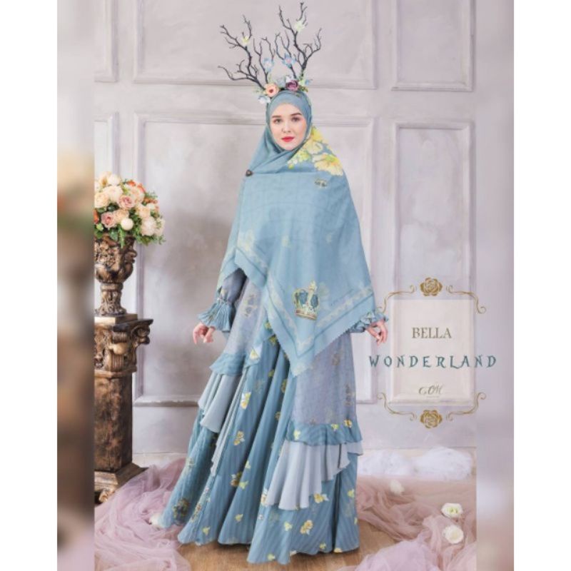 [MuVe BoutiQue] Gamis Set Syar'i WONDERLAND SERIES Original By CM Signature Sisterbrand of Jawhara S