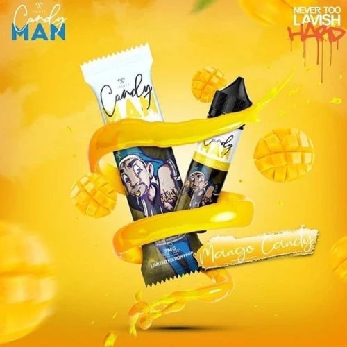 CANDY MAN SERIES 60ML 3MG by CANDYMAN FREEBASE E JUICE 100% ORIGINAL