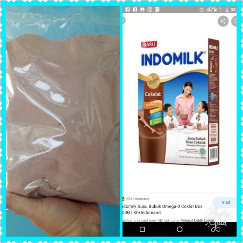 Susu Bubuk Indomilk Coklat 1kg
