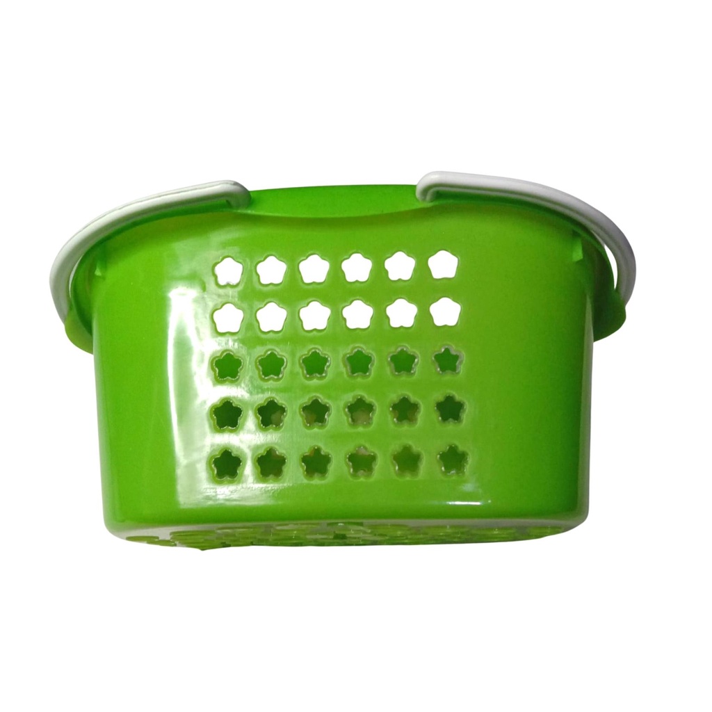 Keranjang Alat Mandi Anak Kos Wadah Penyimpanan Tas Jinjing Plastik