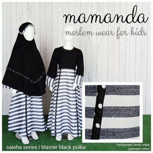 GAMIS MAMANDA BLASTER BLACK POLKA