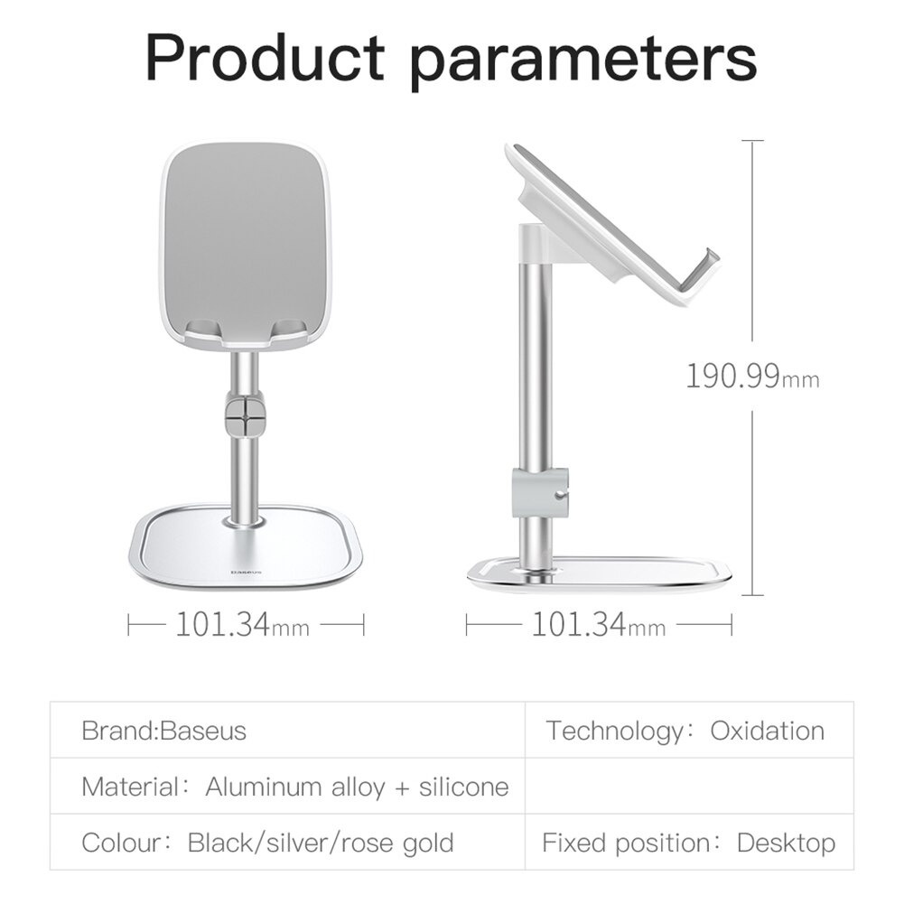 Baseus Phone Holder Dudukan Handphone Tab Stand Holder Baseus Literary Youth Desktop Bracket