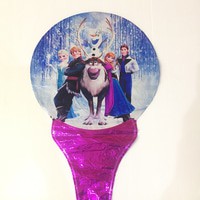 Balon Tongkat  Tangan Pentungan Balon Frozen Friends