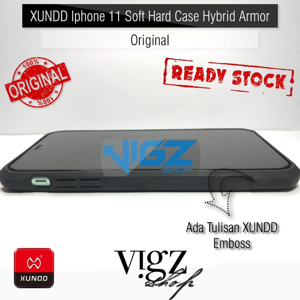 XUNDD Iphone 11 Soft Hard Case Hybrid Armor Original