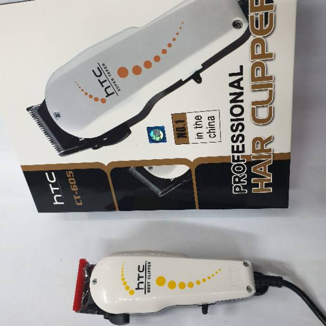 Alat cukur rambut clipper  mesin cukur profesional  HTC-605 KLIPER RAMBUT MURAH