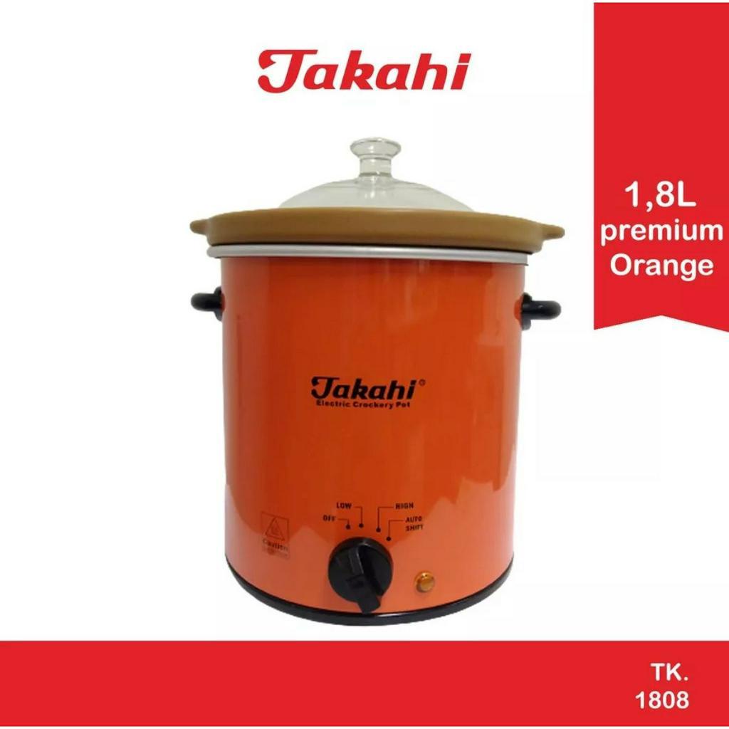 Takahi Slow Cooker Crockery Pot (Premium Series) 1.8 L