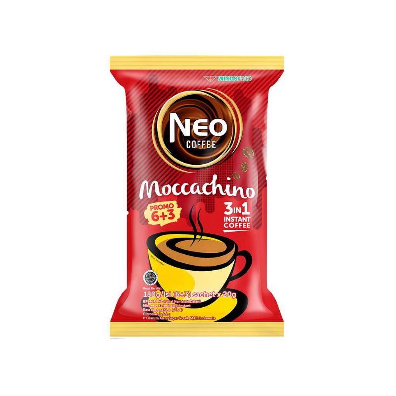 

Neo coffee moccachino 9pcs x 20gr