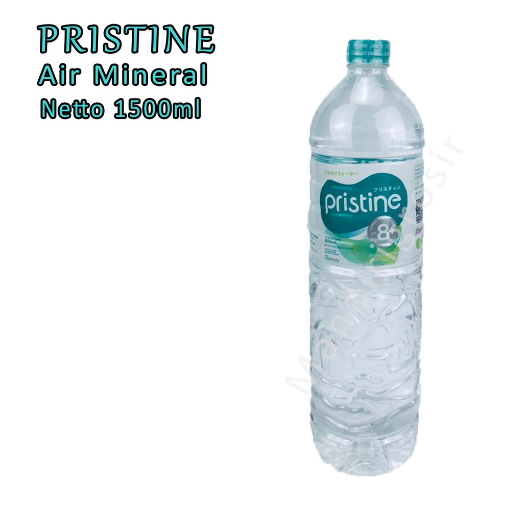 Pristine * Air Minum * Air Mineral pH 8+ * 1,5liter