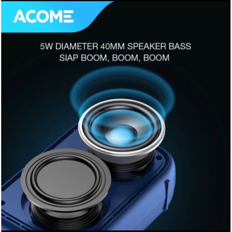 Acome A2 TWS Bluetooth Speaker 5.0