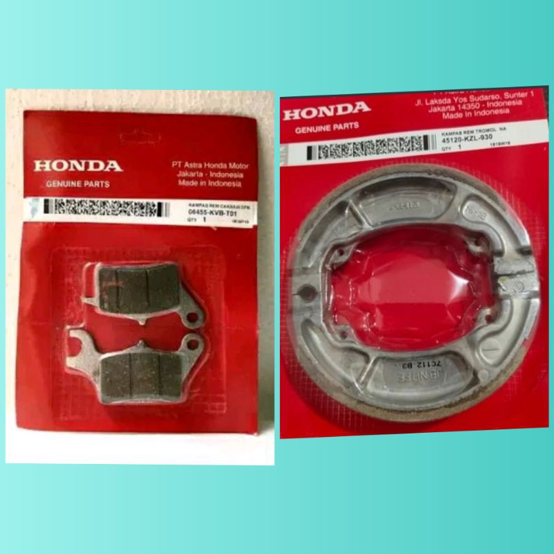 kampas disped rem set motor Honda Vario 110 Vario 125