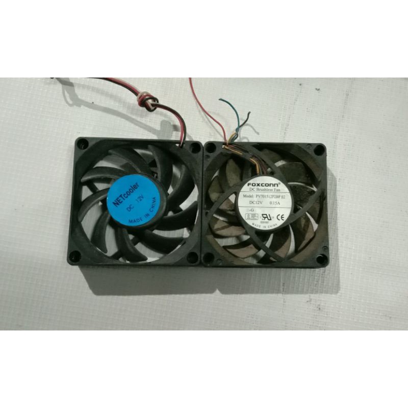 Dc Brushless Fan 7x7 Cm 12V