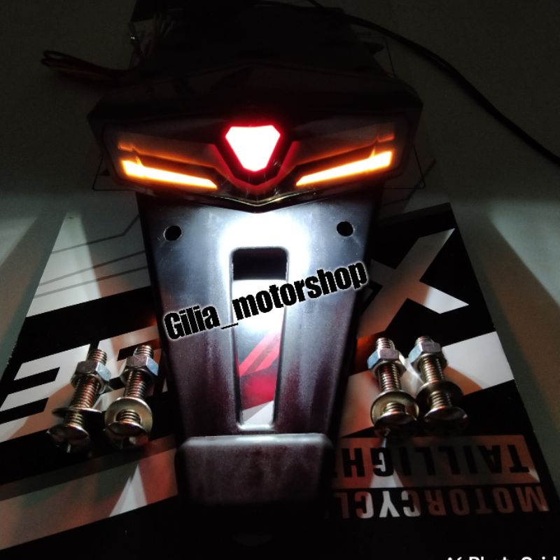 LAMPU STOP BELAKANG PLUS SEN LED KLX BUNTUT KLX MODEL TRANSFORMER KLX RX KING R15 R25 CBR