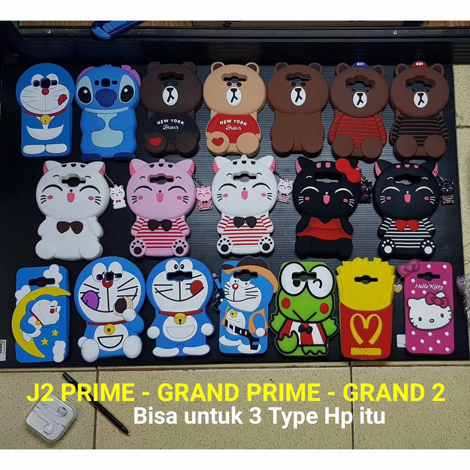Cuci Gudang Samsung Grand Prime & Grand 2 & J2 Prime Case Casing Boneka Bisa 3 Type Hp