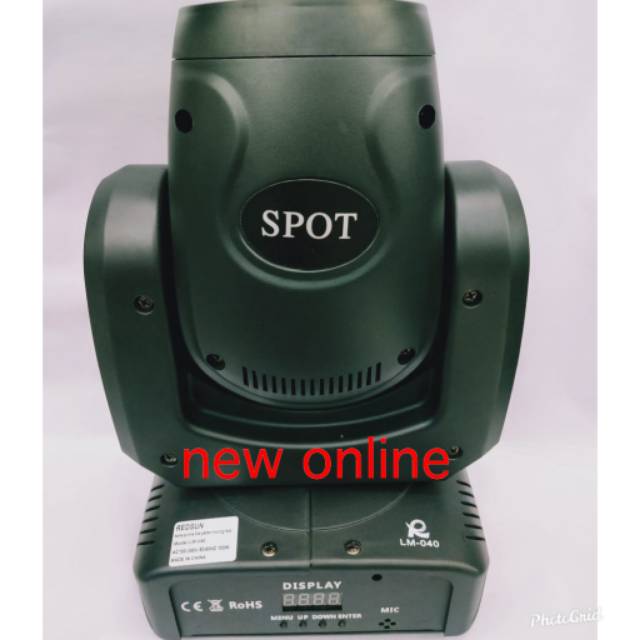 Moving prisma 30w PATTERN MOVING HEAD + PAR 6x10w full colour