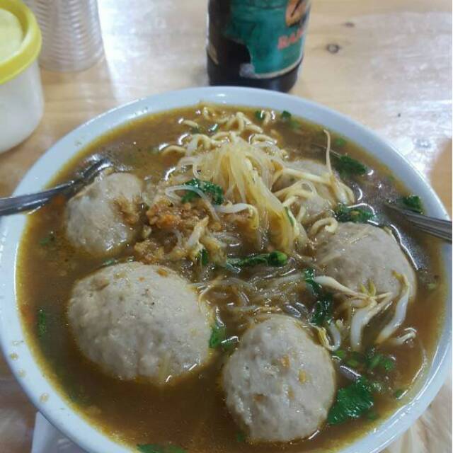 

Sop ikan teri baso