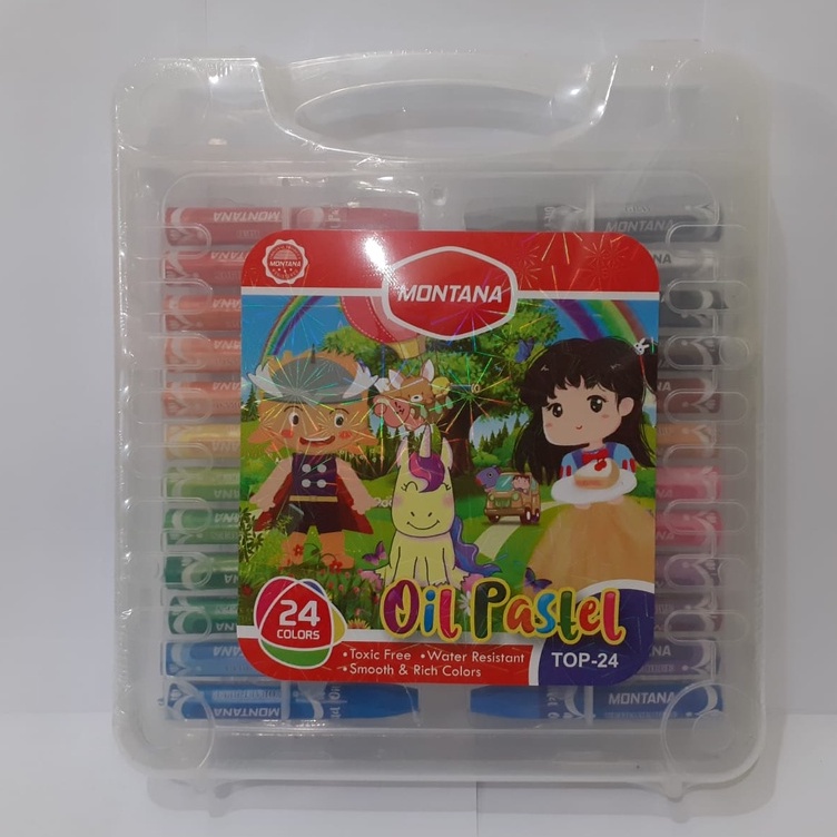 

Oil Pastel 24 Warna - Crayon Montana TOP-24 / crayon set 24