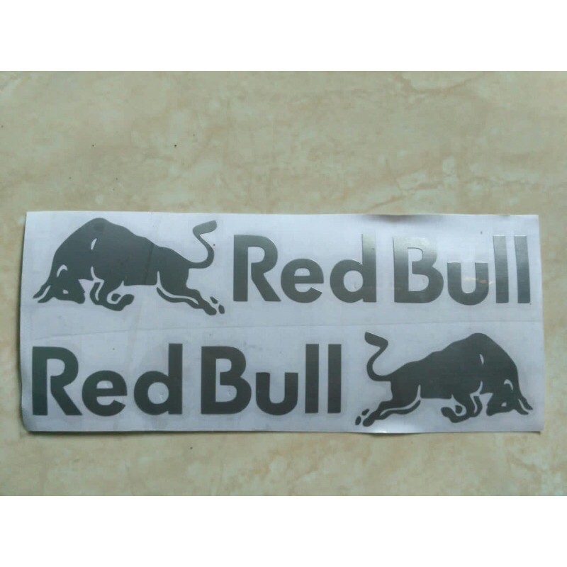 Sticker Red Bull stiker motor sticker helm