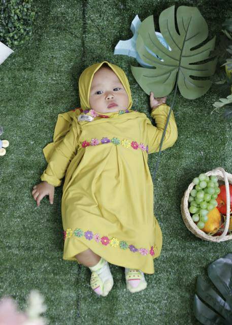 GAMIS FAHIRA SIZE 0-3 TAHUN GAMIS ANAK DAN BAYI