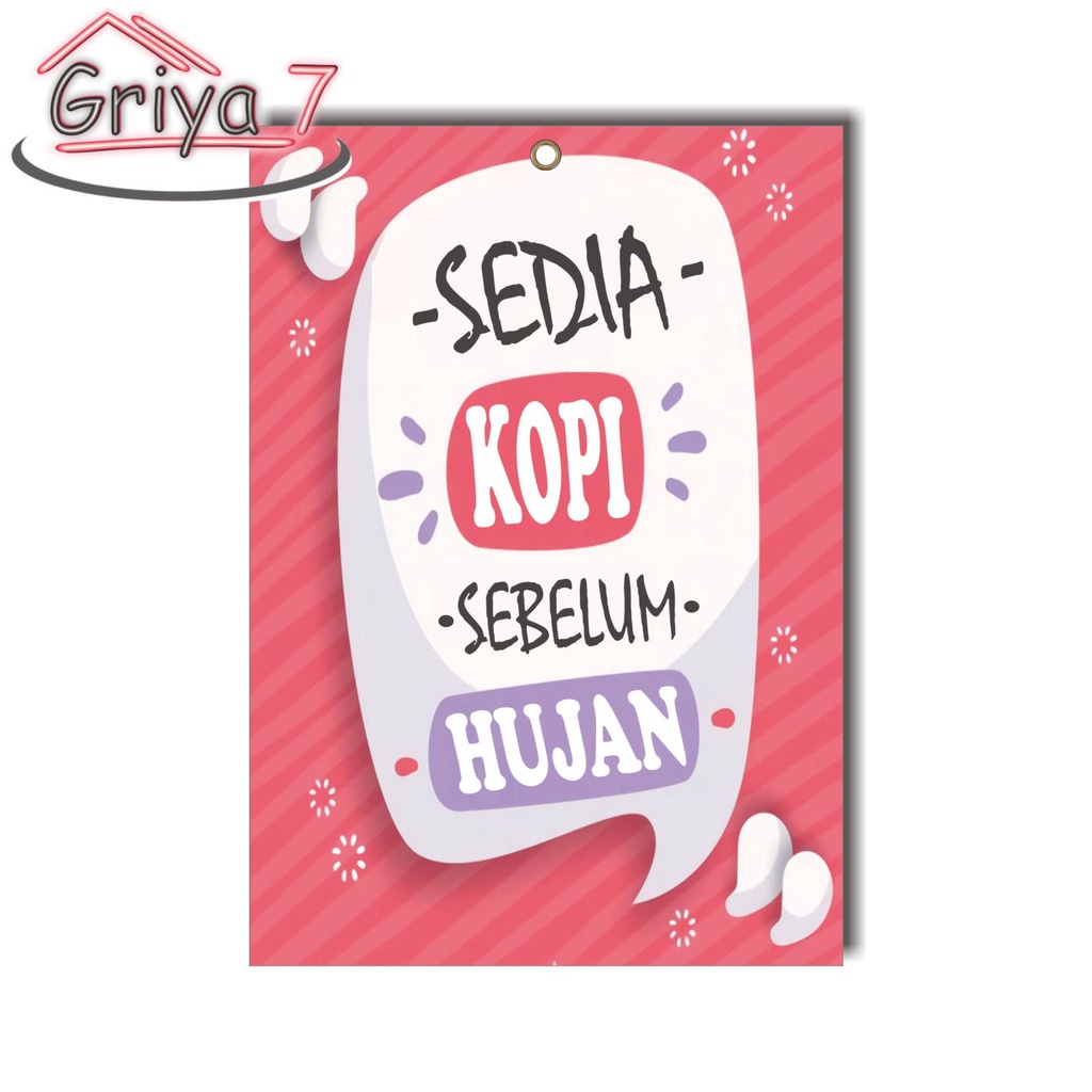 HIASAN DINDING KAFE DEKORASI CAFE KOPI 22