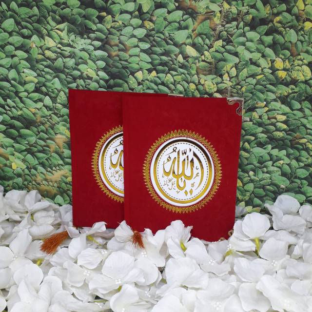 Yasin Hard Cover Mewah Beludru Custom