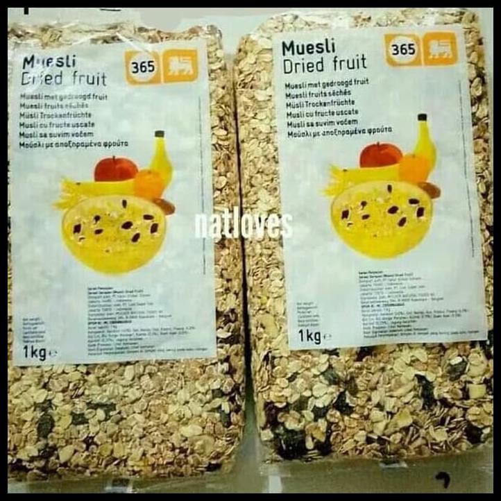 

HOT SALE DRIED FRUIT MUESLI 1 KG terjamin