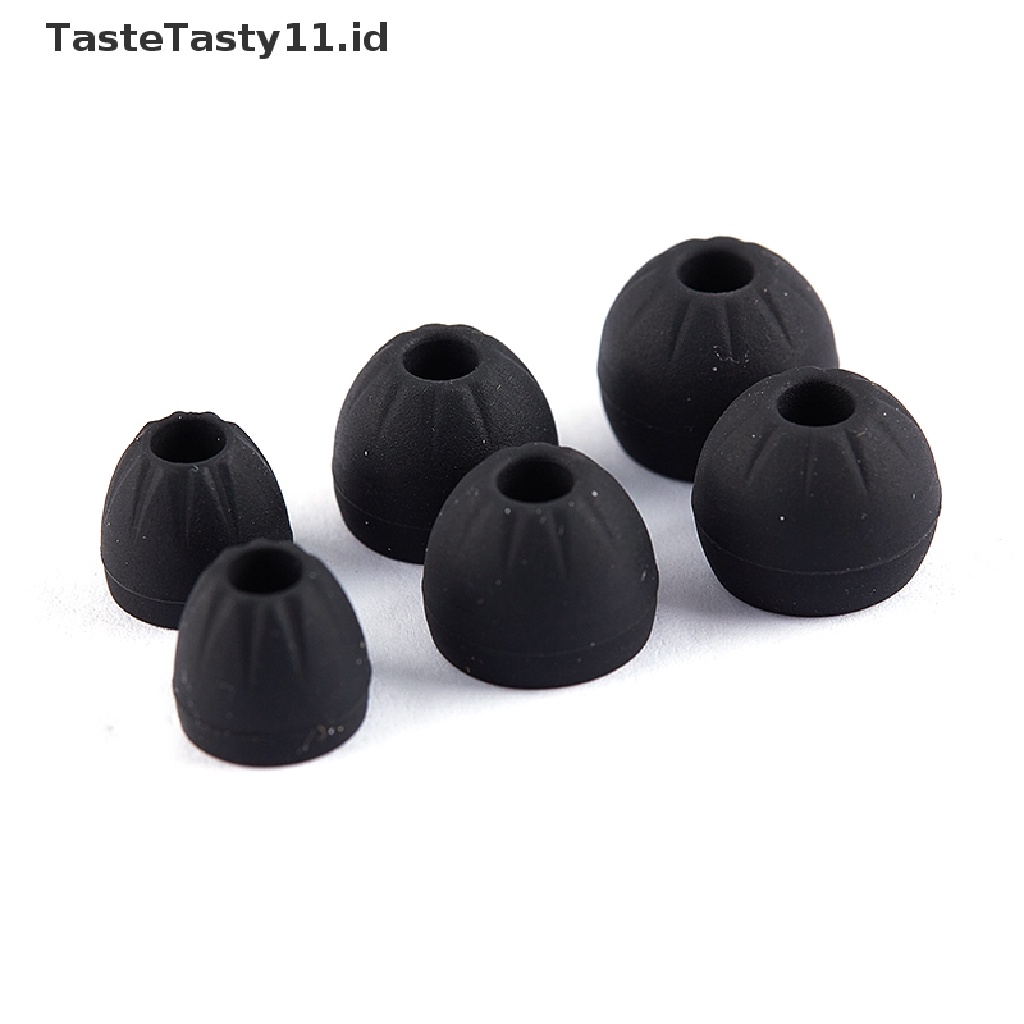 【TasteTasty】 6pcs In-Ear Earcaps For KZ Earphones Silicone Covers Cap Replacement Earbud Tips .