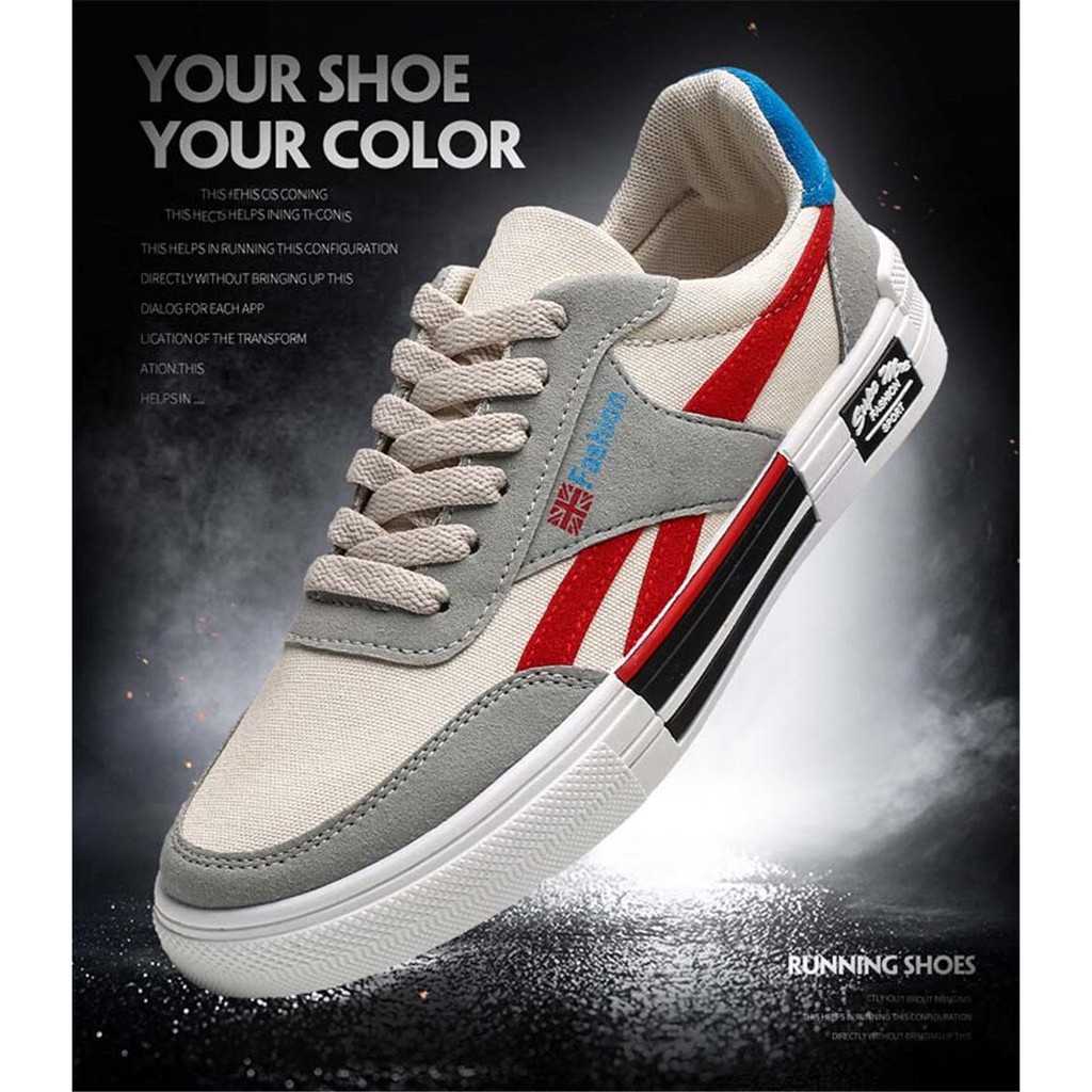 Sepatu Sneaker Pria Import - Sneakers WARM ZONE CAD-55 Cassual Shoes - Sepatu Kasual Santai-8