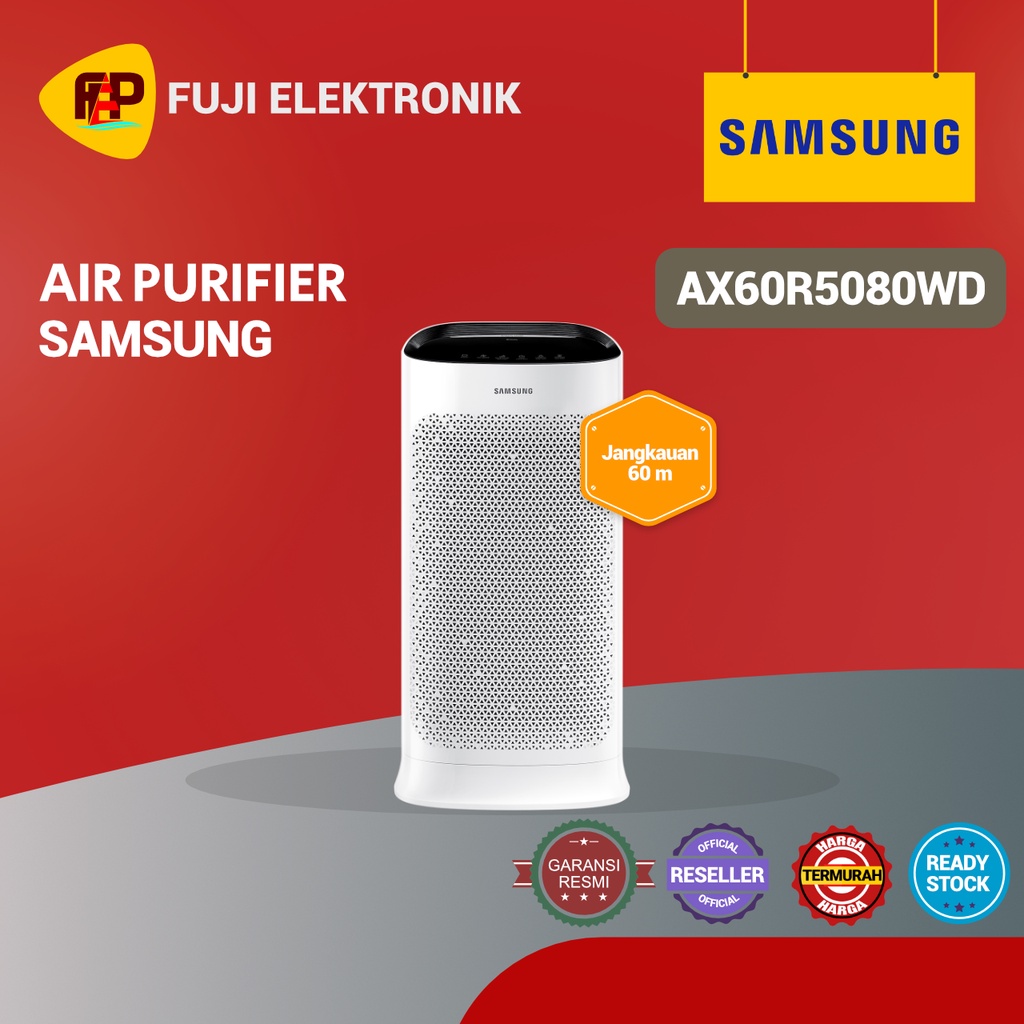 Jual SAMSUNG AIR PURIFIER AX60R5080WD 60m2 3 Way Airflow Wifi Shopee