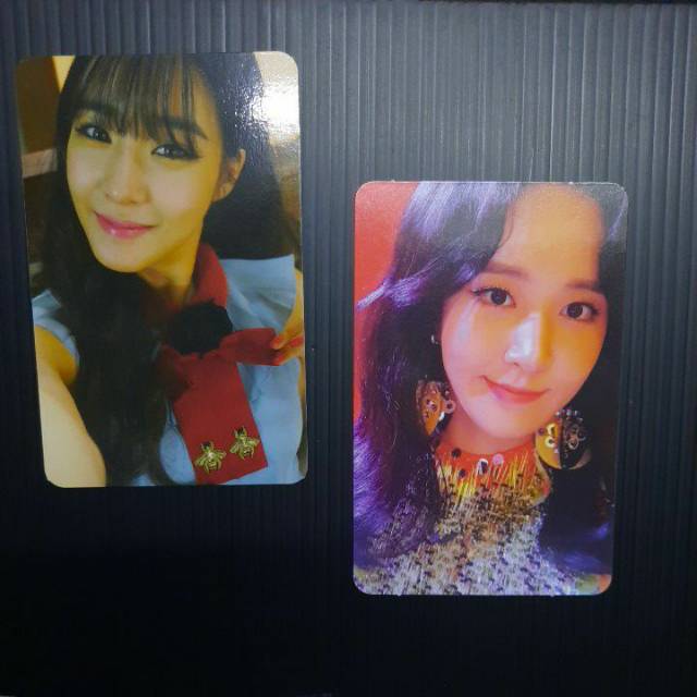 SNSD GIRLS' GENERATION PHOTOCARD LION HEART TIFFANY HOLIDAY NIGHT YURI