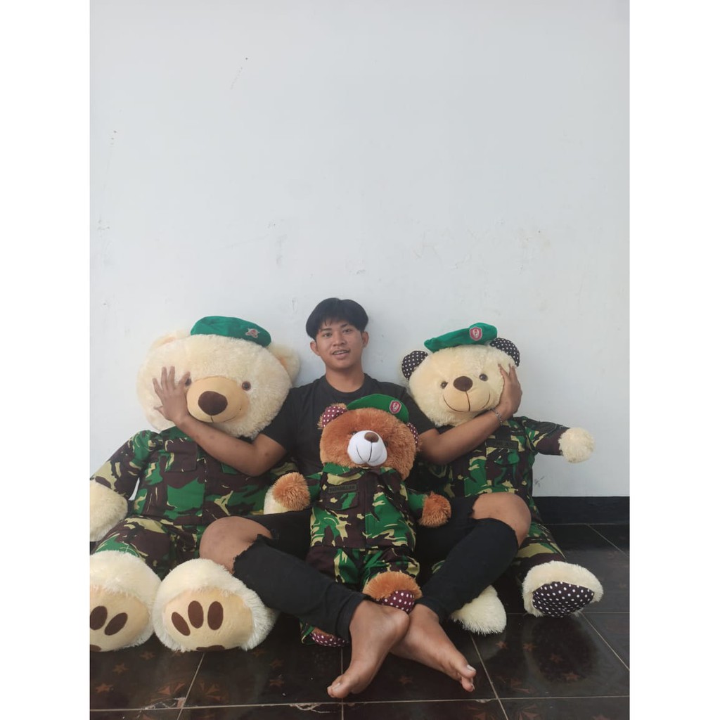 BONEKA PROFESI | BONEKA TNI | BONEKA DOKTER | POLISI | PELAYARAN | GURU | TEDDY BEAR ukuran 1 METER