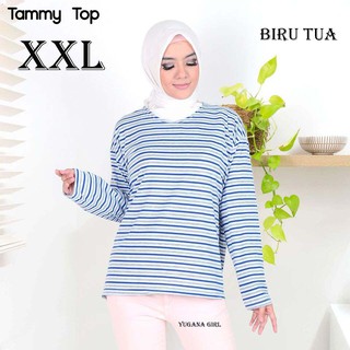 BL 14A TAMMY Baju  Kaos  Jumbo  XXL Lengan Panjang Murah 