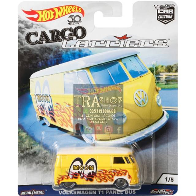 Hot Wheels VOLKSWAGEN T1 PANEL BUS CARGO CARRIERS