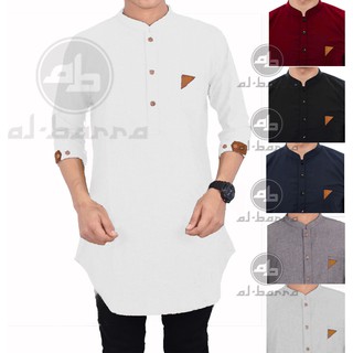  Baju  Koko  Muslim Pria  Koko  Qurta Al  bara ORIGINAL Bisa 