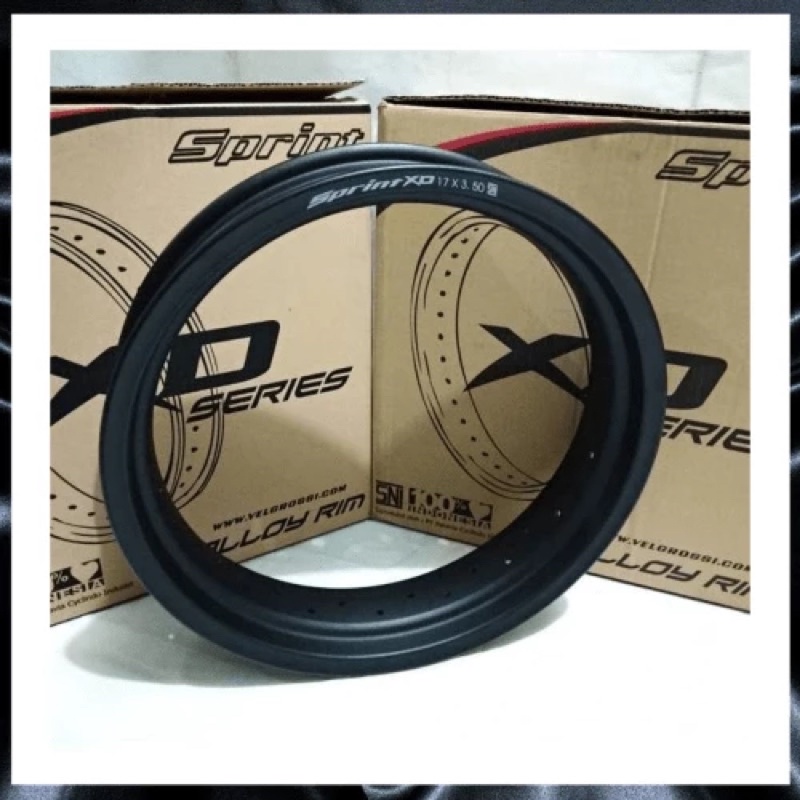 velg sprint xd 250,300,350, ring 17 36hole