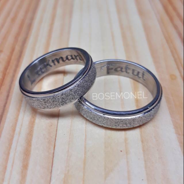 CINCIN COUPLE UKIR NAMA