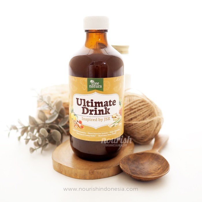 

MINUM-SIAP-DRINK-TO-READY- TREE NATURA, ULTIMATE DRINK INSPIRED BY JSR (JUS LEMON+REMPAH) 300ML