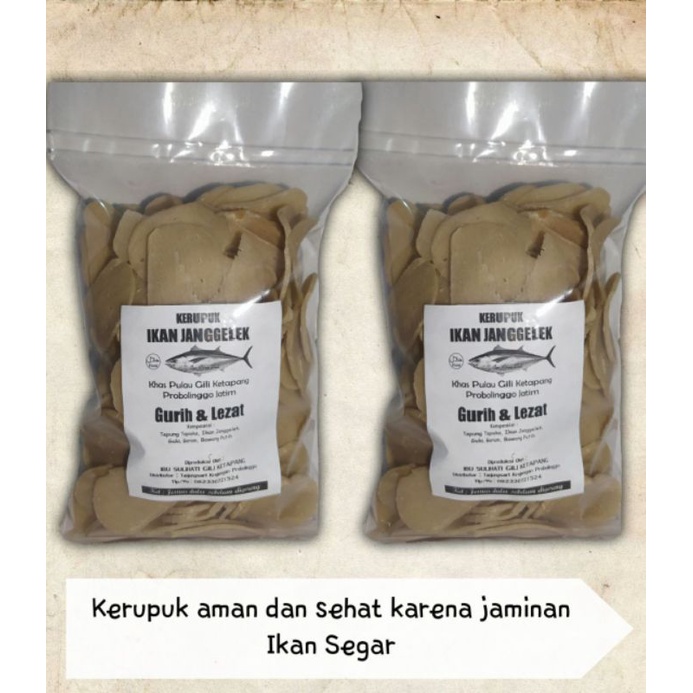 

<500Gram> Kerupuk Ikan Jenggelek