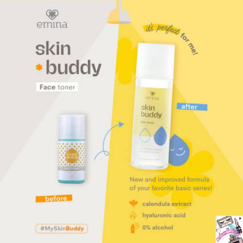 ☃Cutezz_Ching1☃Emina Skin Buddy Face Toner